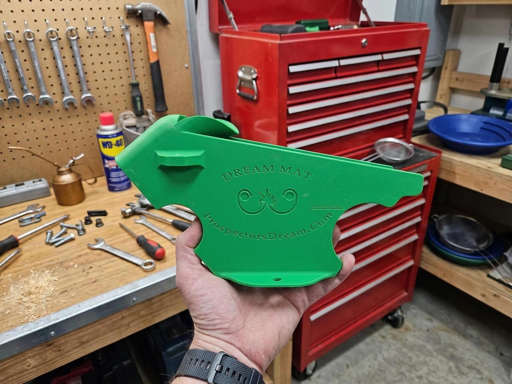 Gold Clean Up Buddy - 12V Kit (500gph) - Dream Mat Exclusive Sluice Box | Gold Prospecting Equipment