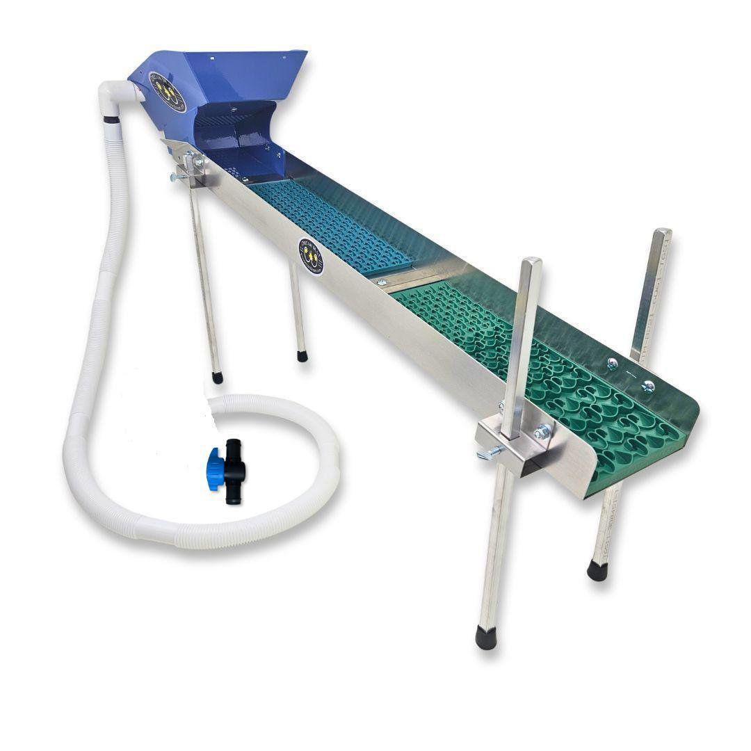 6X42 Highbanker Sluice Box with Double Dream Mat | Gold Mining Equipment