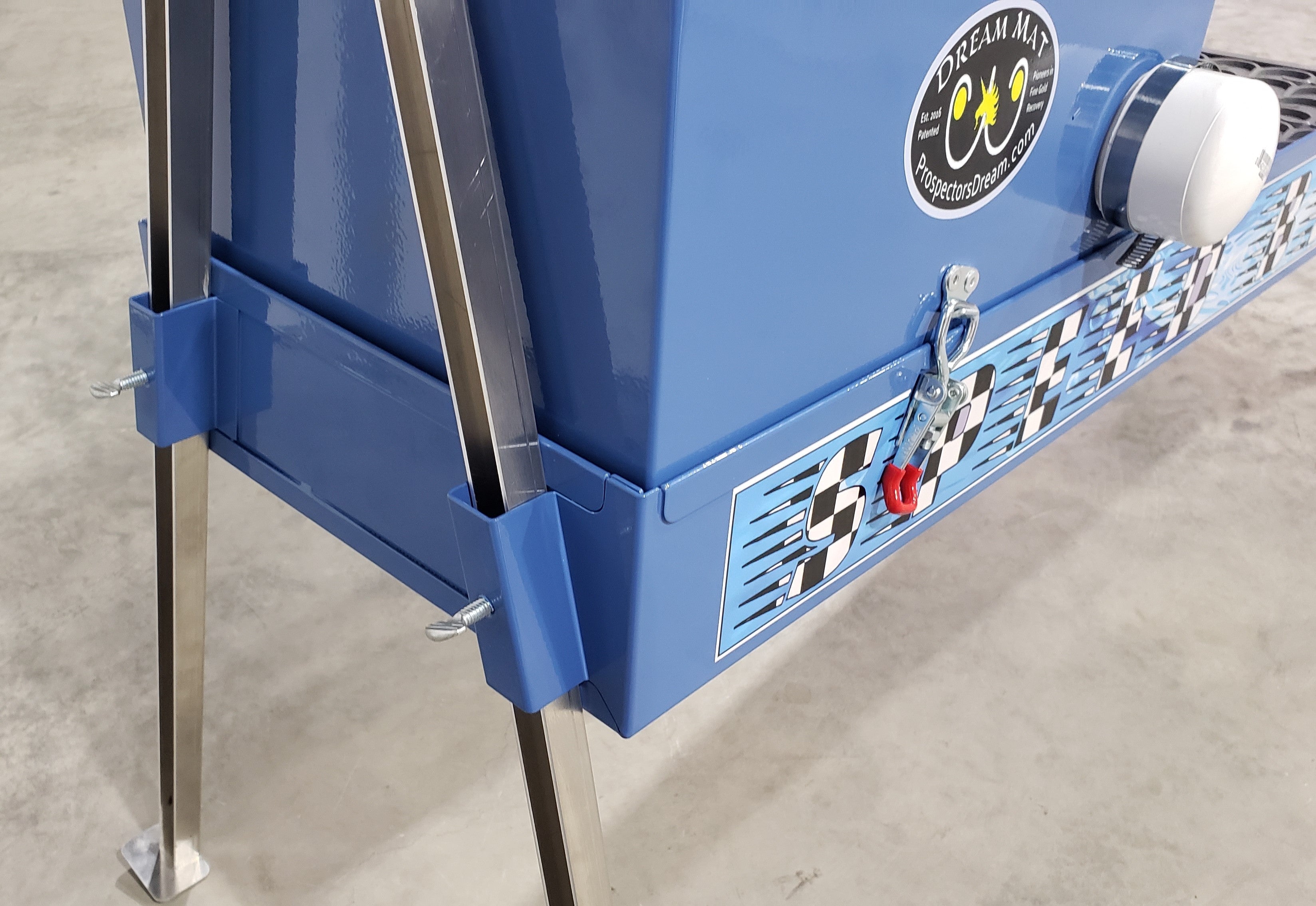 12x42 Speed Banker Unclassified Power Sluice with Dream Mat | Gold Mining Equipment