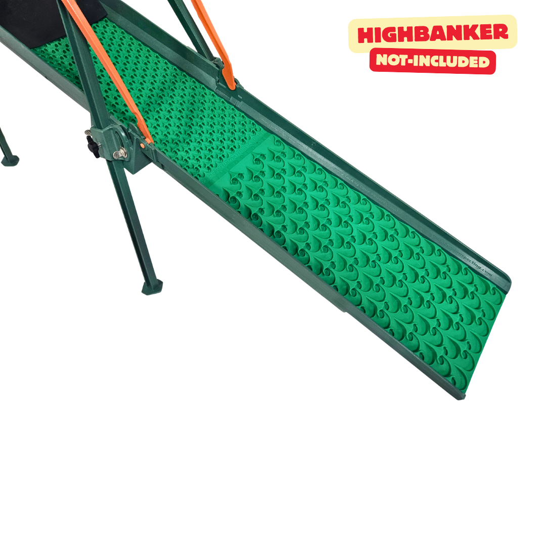 6x32 Micro/Mini Dredge Sluice Dream Mat - Upgrade Kit for Crux Gold Trek Ultralight Backpack Highbankers