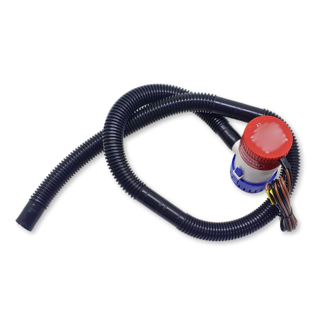 Bilge Pump 500 GPH + 3 ft of hose