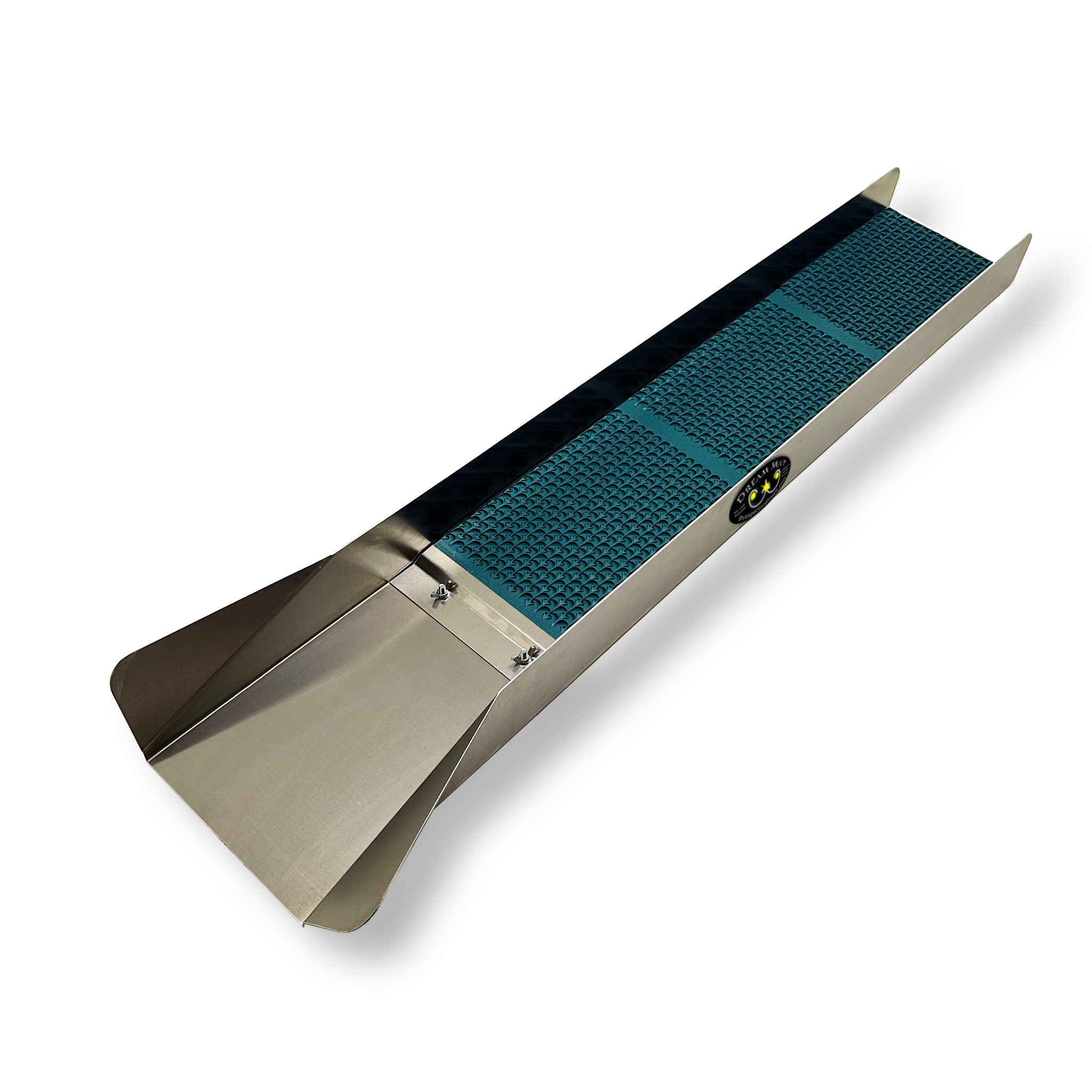 8X47 Sluice Box with Dream Mat | Gold Prospecting Equipment