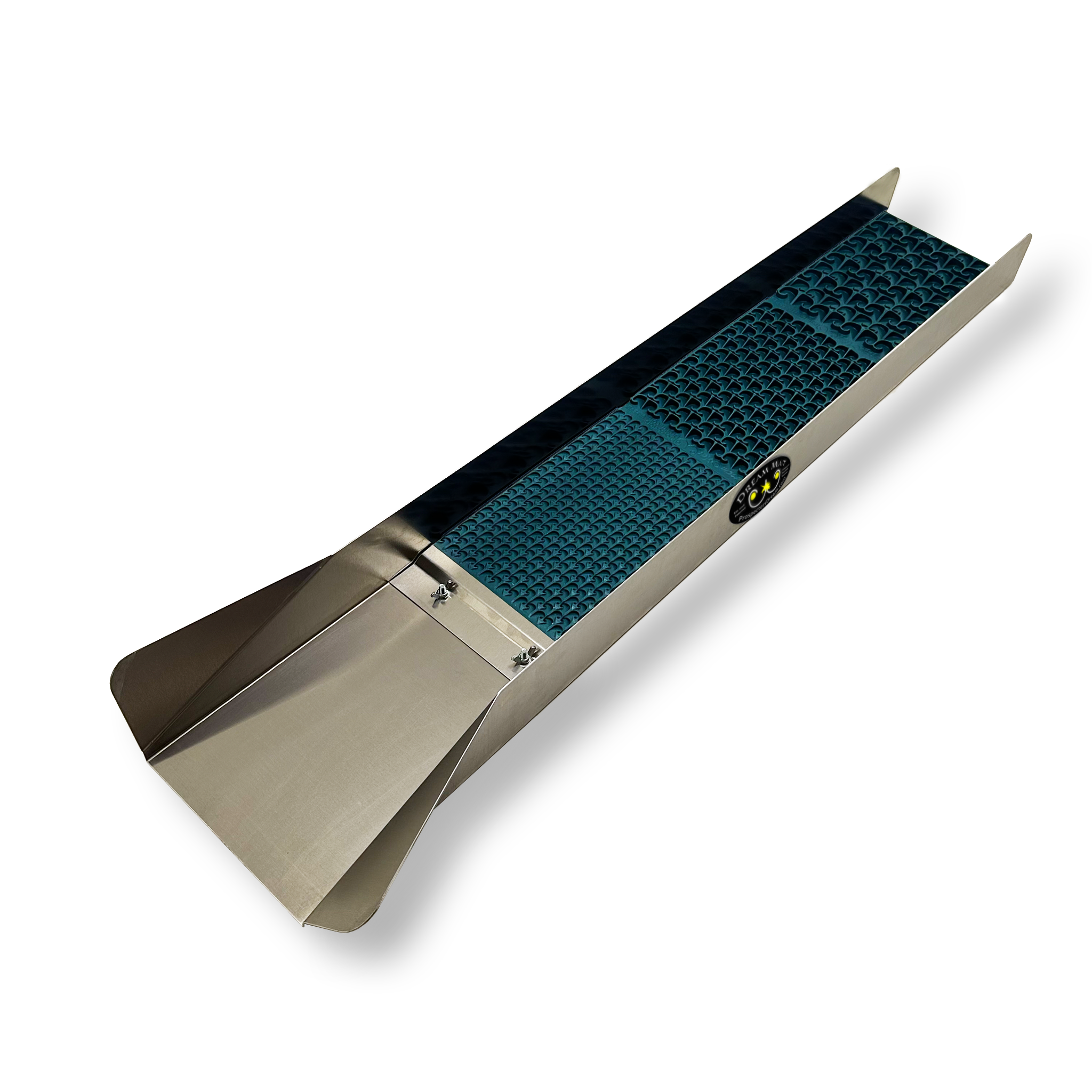 8X47 Sluice Box with Dream Mat | Gold Prospecting Equipment