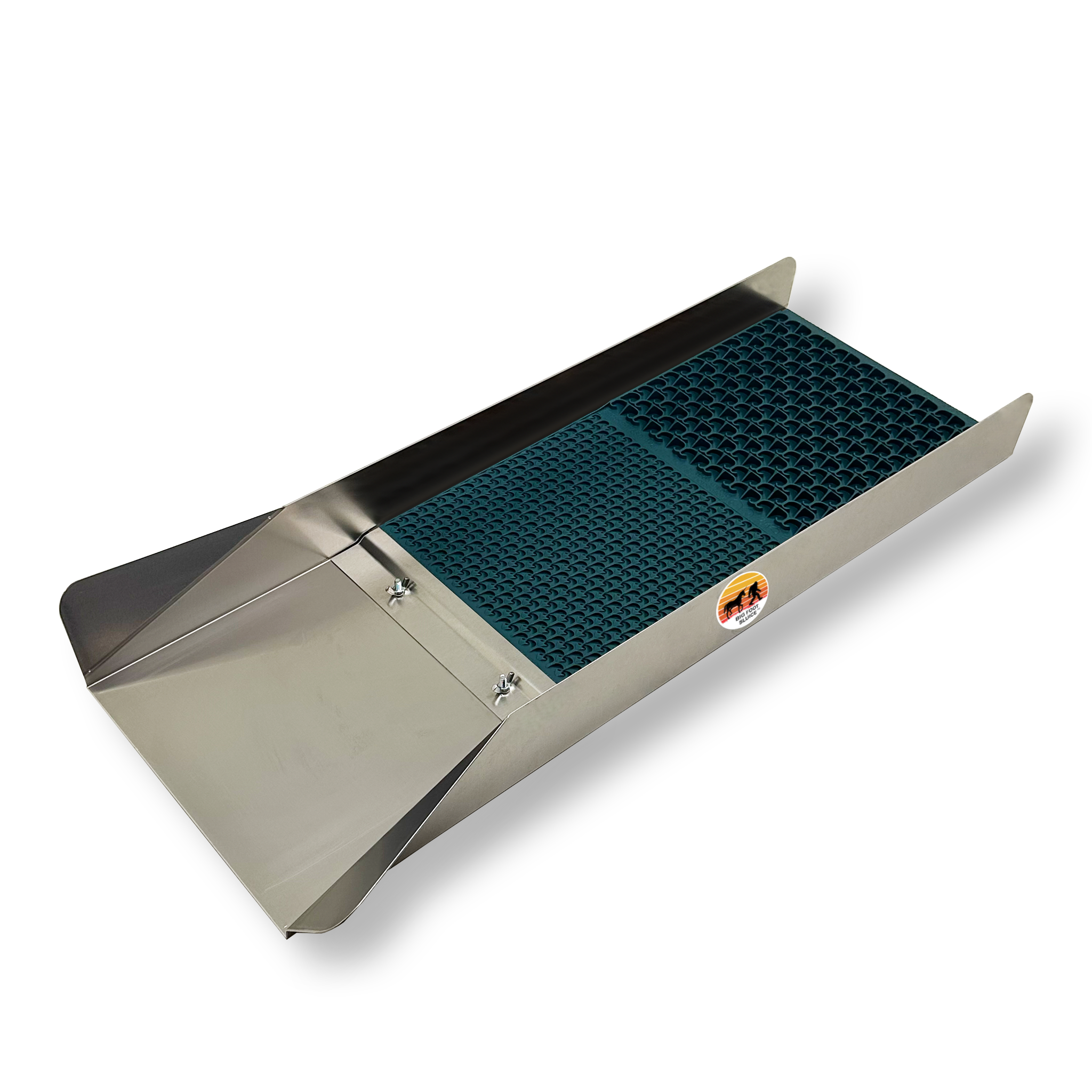 12X35 Sluice Box with Dream Mat | Gold Prospecting Equipment
