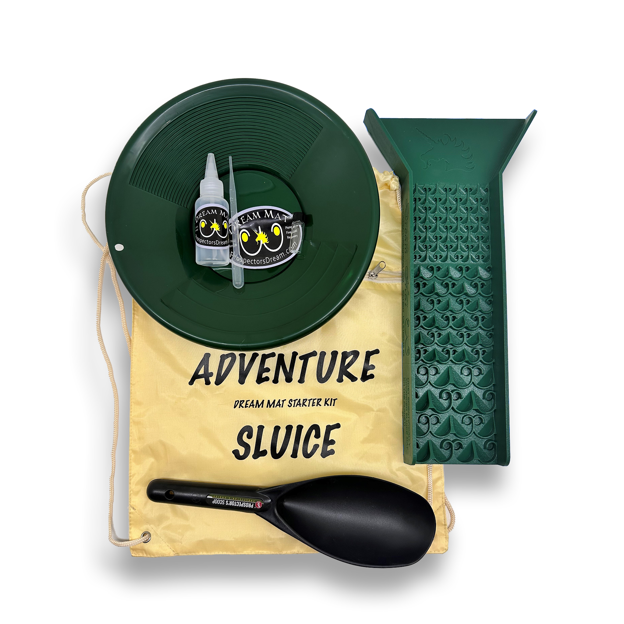 Adventure Sluice Box Gold Pan Kit | Gold Prospecting Equipment