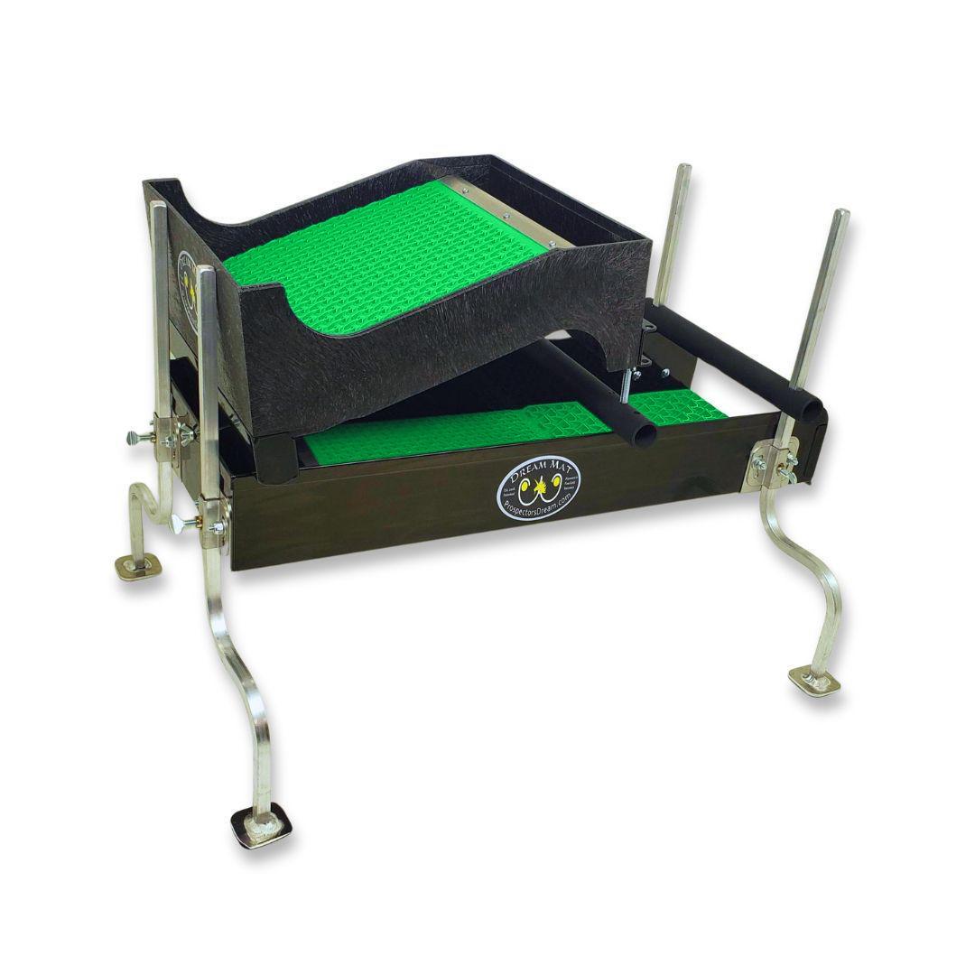 10X28 Black Box Gold Cube Stand & Adapter | Gold Mining Equipment