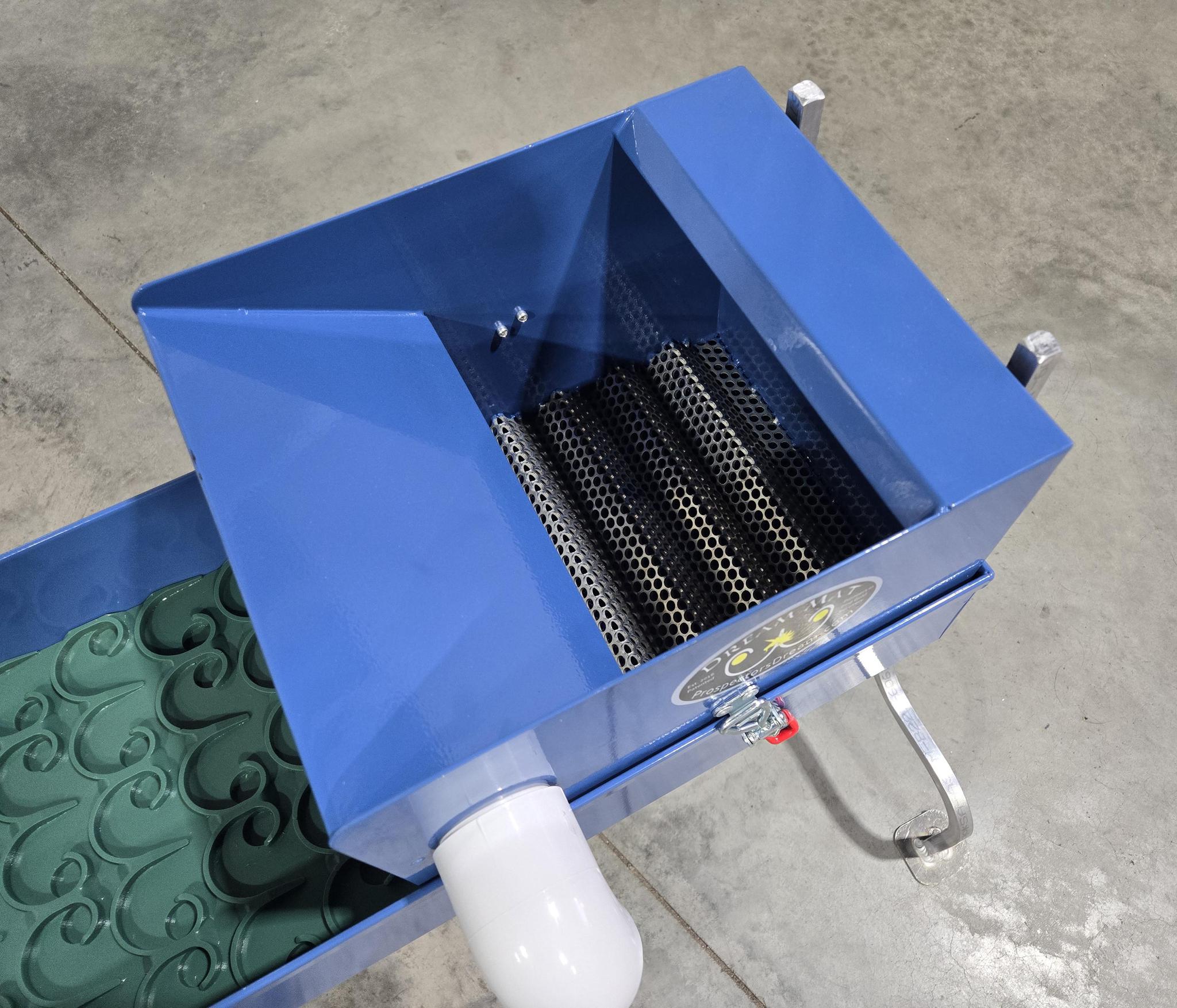 10x42 Speed Banker Unclassified Power Sluice with Dream Mat | Gold Mining Equipment