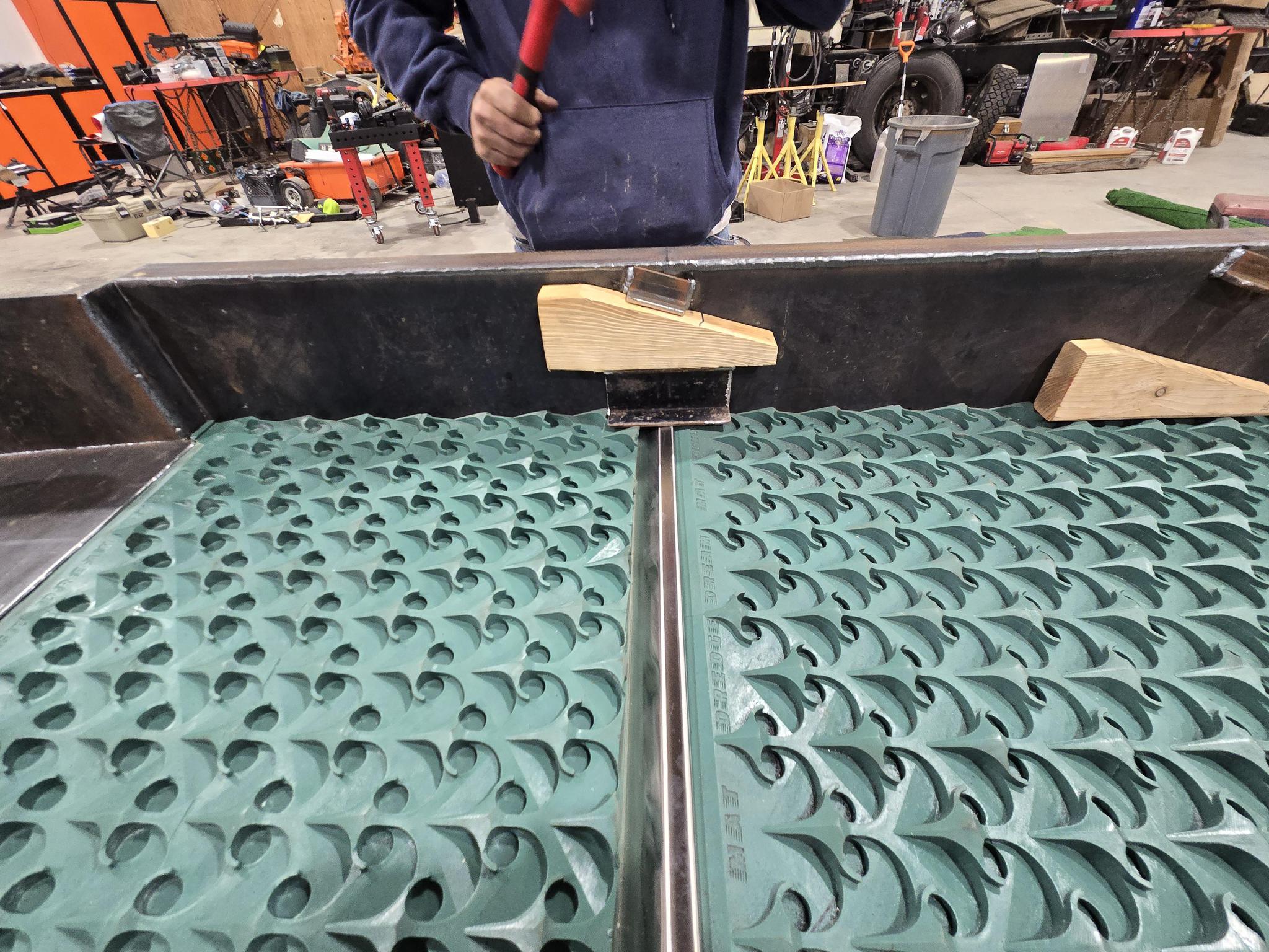 Clamps (Stainless) for Dredge Mat