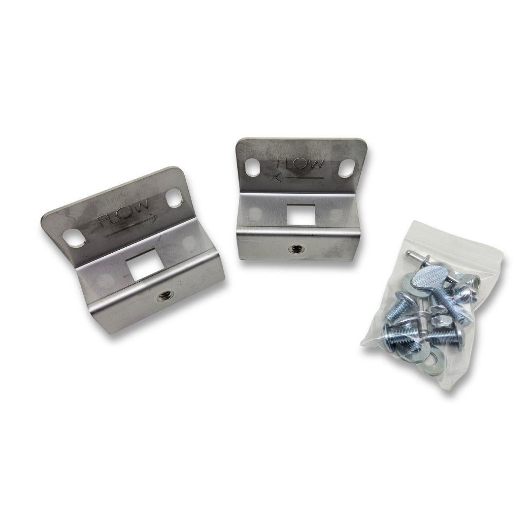 Pair Leg Brackets for folding sluice upgrade | Gold Prospecting Equipment Copy