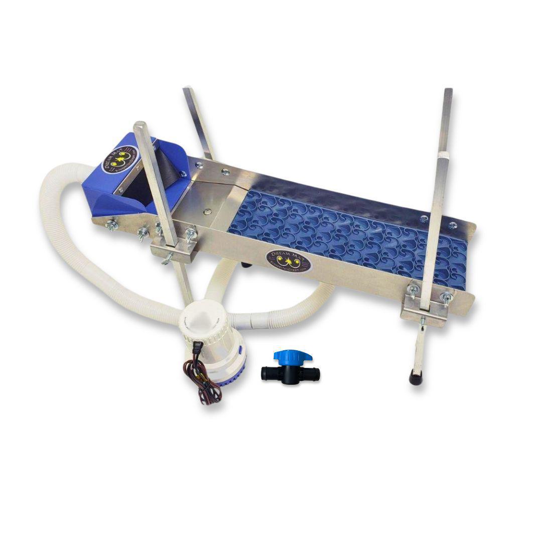 6X24 Power Sluice Box Kit with Dream Mat - 18" legs | Gold Prospecting Equipment