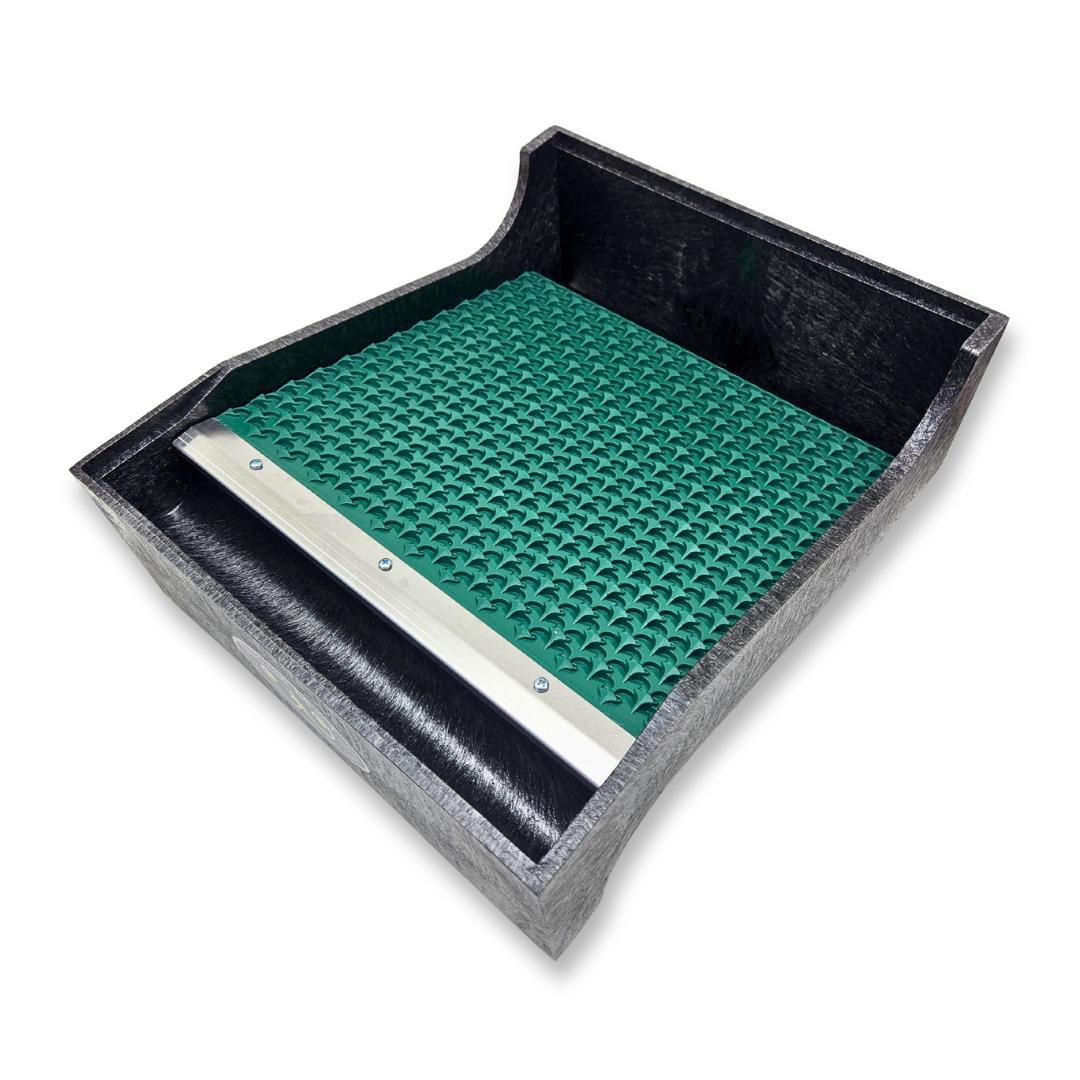 Gold Cube Tray with Micro-Dredge Dream Mat | Gold Mining Equipment