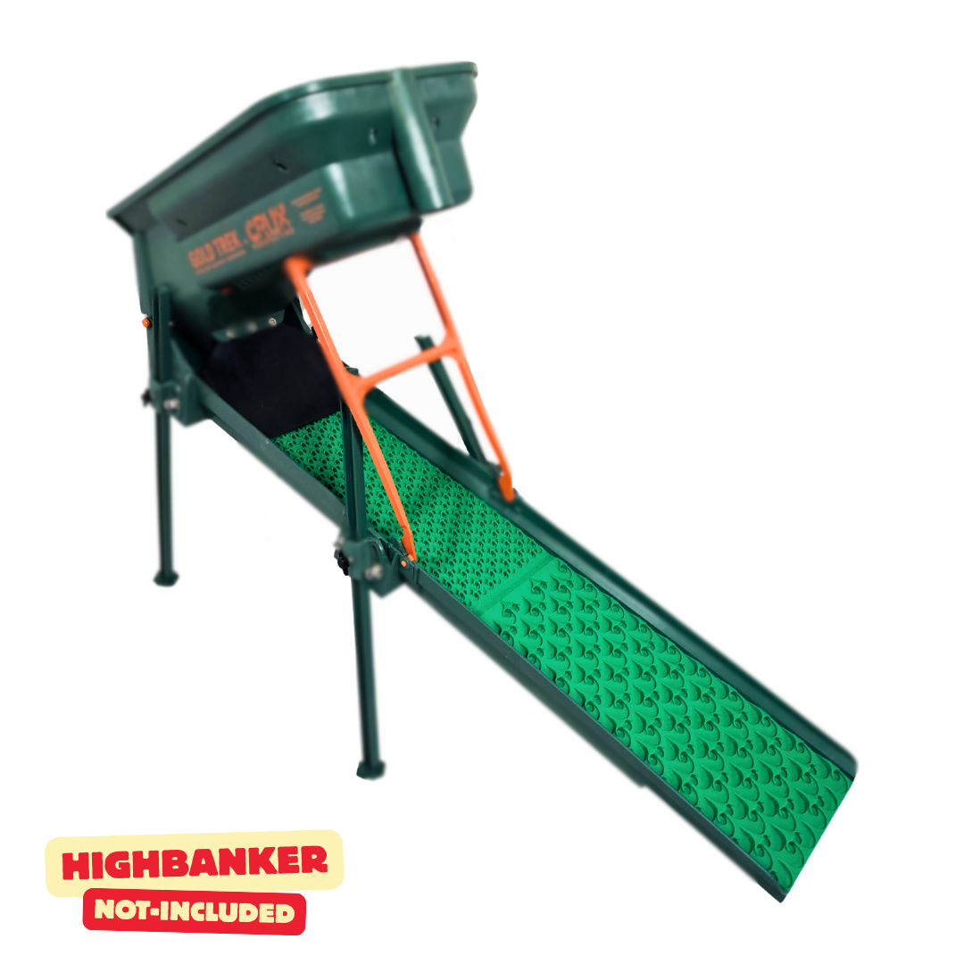 6x32 Micro/Mini Dredge Sluice Dream Mat - Upgrade Kit for Crux Gold Trek Ultralight Backpack Highbankers