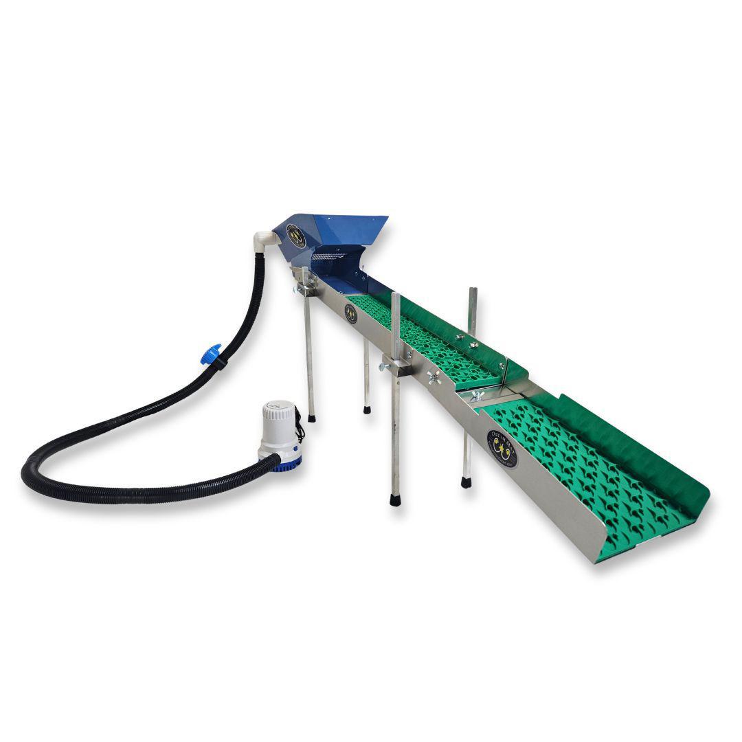 6X30 Transformer Sluice Box with Dream Mat | Gold Mining Equipment